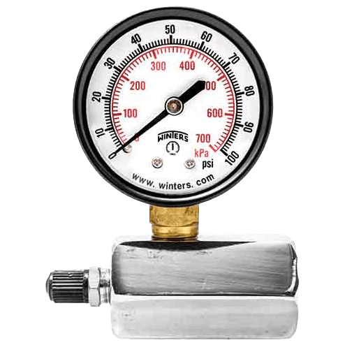 Winters Instruments Economy Test Gauge, PET/PET-LF
